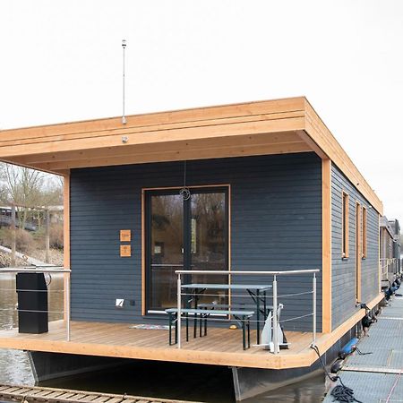 Komfort-Hausboot Diva Mit Kamin Hamburg Eksteriør bilde